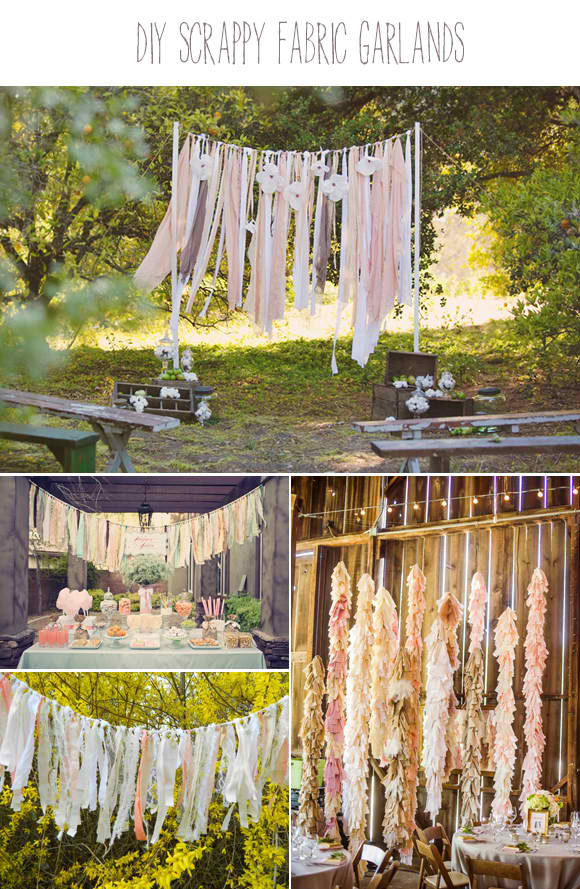 DIY Fabric Garlands