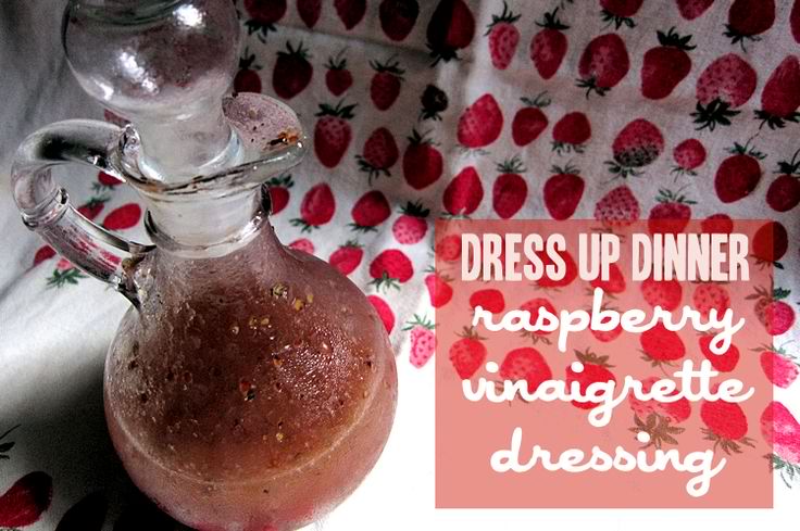 DIY Raspberry Vinaigrette Dressing