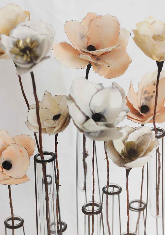 DIY Watercolor Paper Flowers