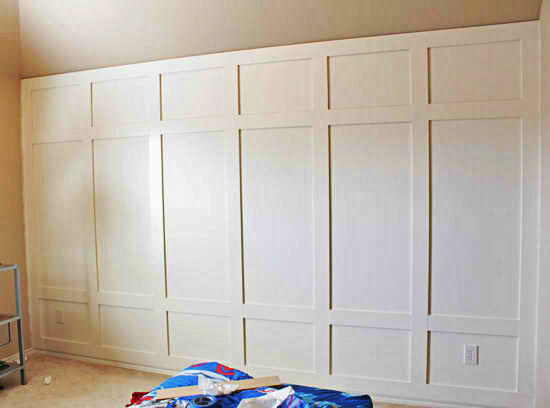 How to Do Paneled Wall