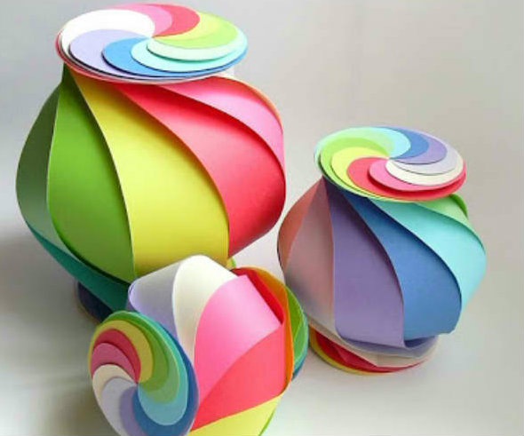 10 Sided Yin-Yang Globe Paper Craft
