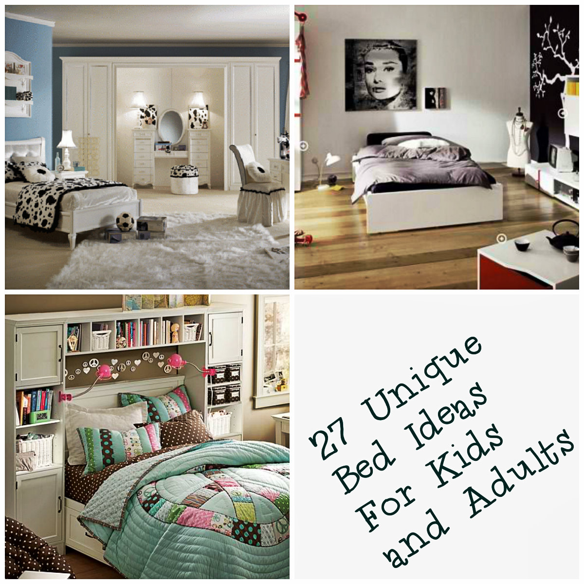 27 Unique Bed Ideas For Kids and Adults
