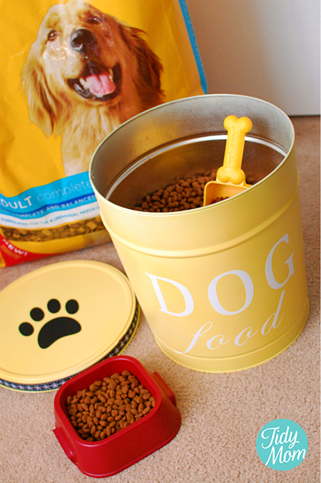 DIY Pet Food Canister