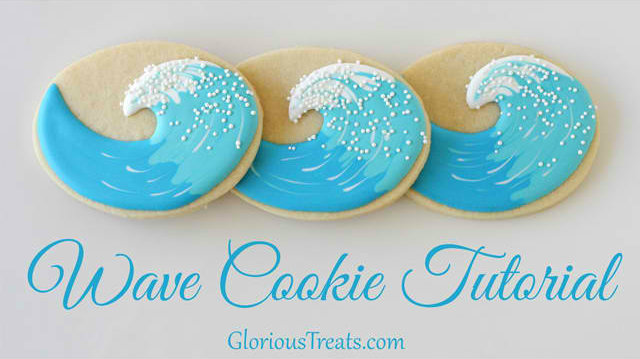 DIY Wave Cookies