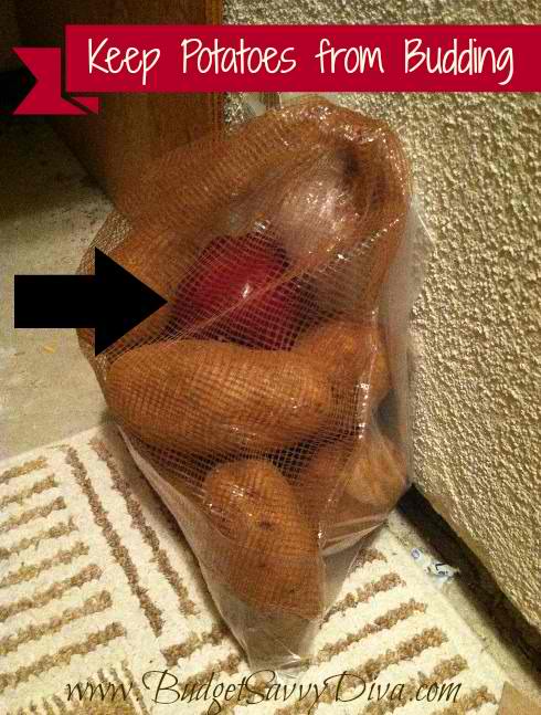 Keep Potatoes from Budding so Quickly
