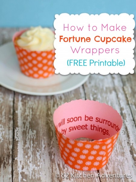 How to Make Fortune Cupcakes