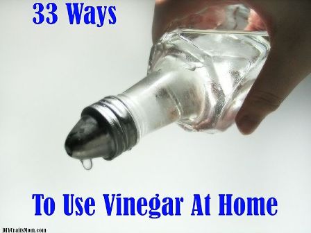 33 Ways to Use Vinegar at Home