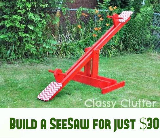 Build a SeeSaw for just $30