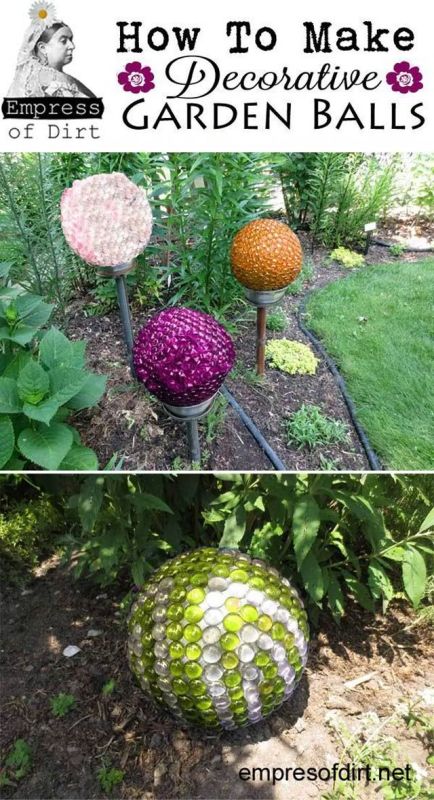 Decorative Garden Ball Ideas And Instructions