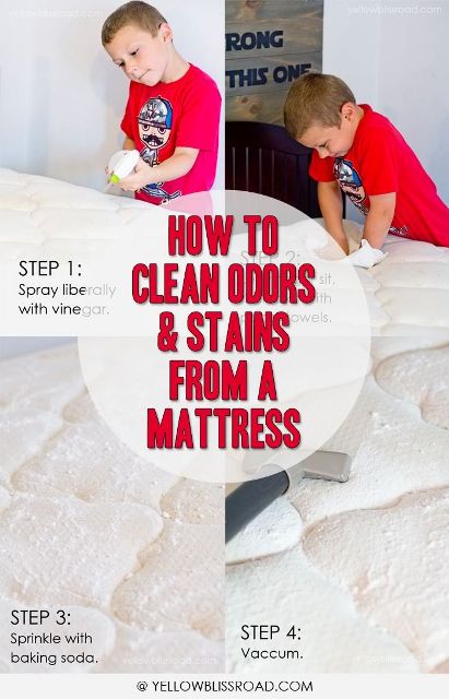 How to Clean Odors and Stains from Your Mattress