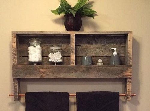 57 Bathroom Pallet Projects On a Budget