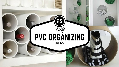 25 PVC Pipe Organizing and Storage Projects