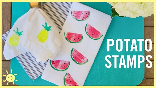How to Make Potato Stamps