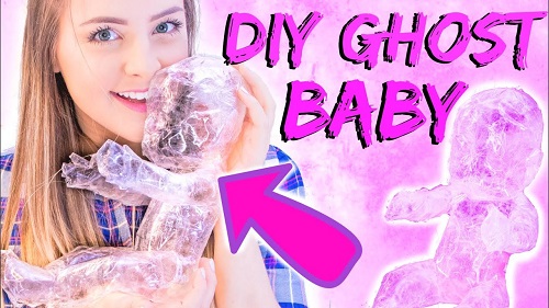 DIY Ghost Baby