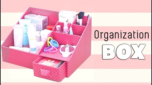 DIY Makeup Organizer