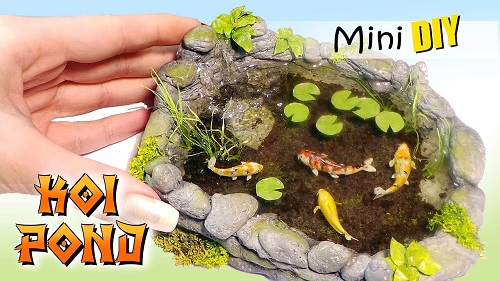 Miniature Koi Pond Tutorial